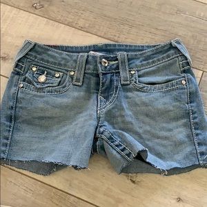 True Religion jean shorts size 25